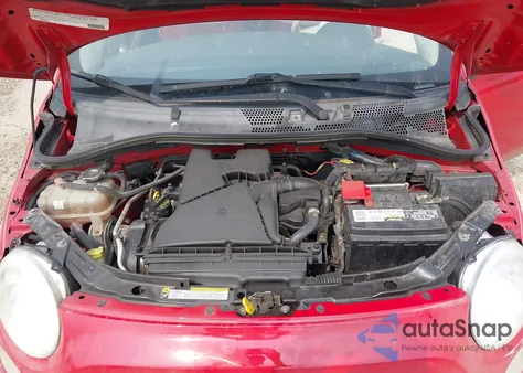 2012 Fiat 500 Pop из США, поврежденный, VIN 3C3CFFAR3CT141300